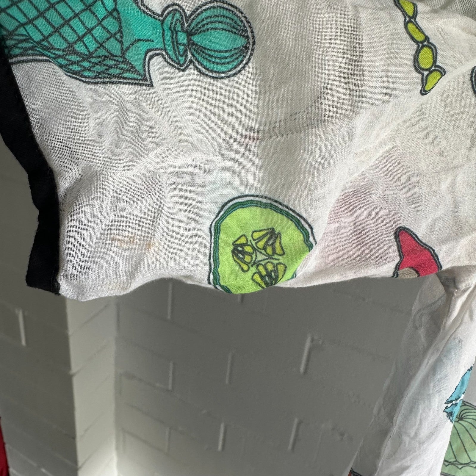 GORMAN Garden Party T Shirt Dress Size S Playful Vacation Short Sleeve