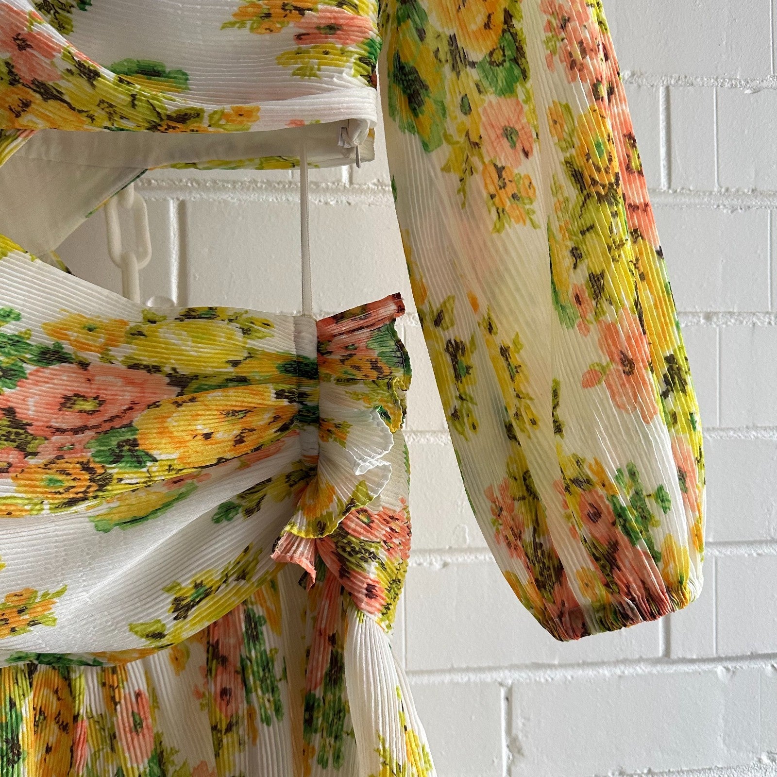 ZIMMERMANN Golden Surfer Midi Dress Size 0 AU8 US4 Vacation, nostalgia RARE