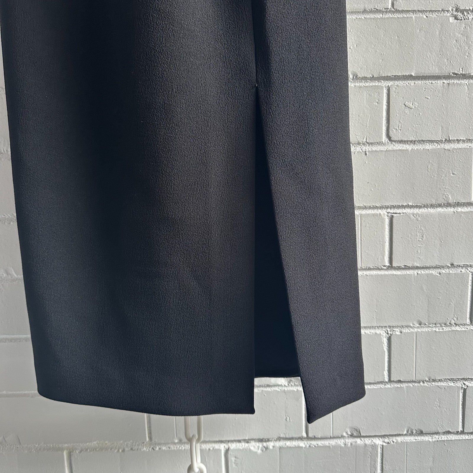 REBECCA VALLANCE Teigan Midi Dress AU6 US2 Bustier Naked look Black/Nude