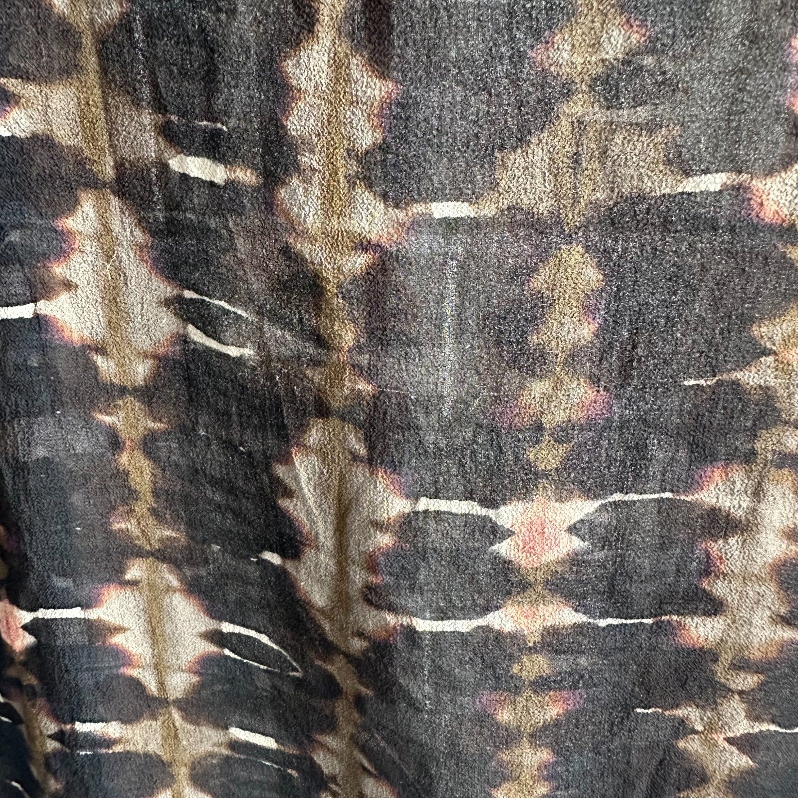 CHRISTIAN WIJNANTS 100% Silk Tie Dye Sheer Georgette Blouse EU36 AU8