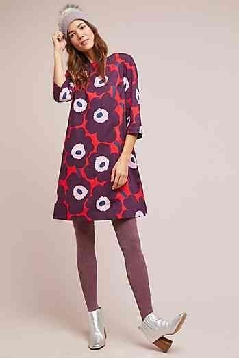 MARIMEKKO x Anthropolgie Unelma Tunic Dress Size38 AU12 US6 Unniko Retro