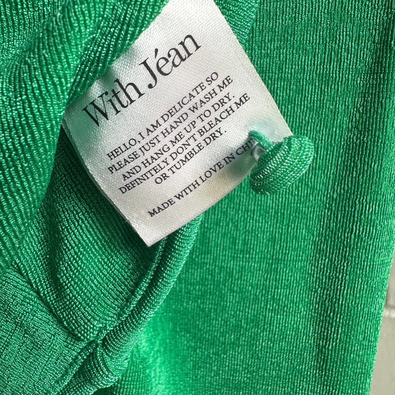 WITH JEAN 'Carie' Juicy Green Cardigan Size XS AU6-8 Long Sleeve Bestseller