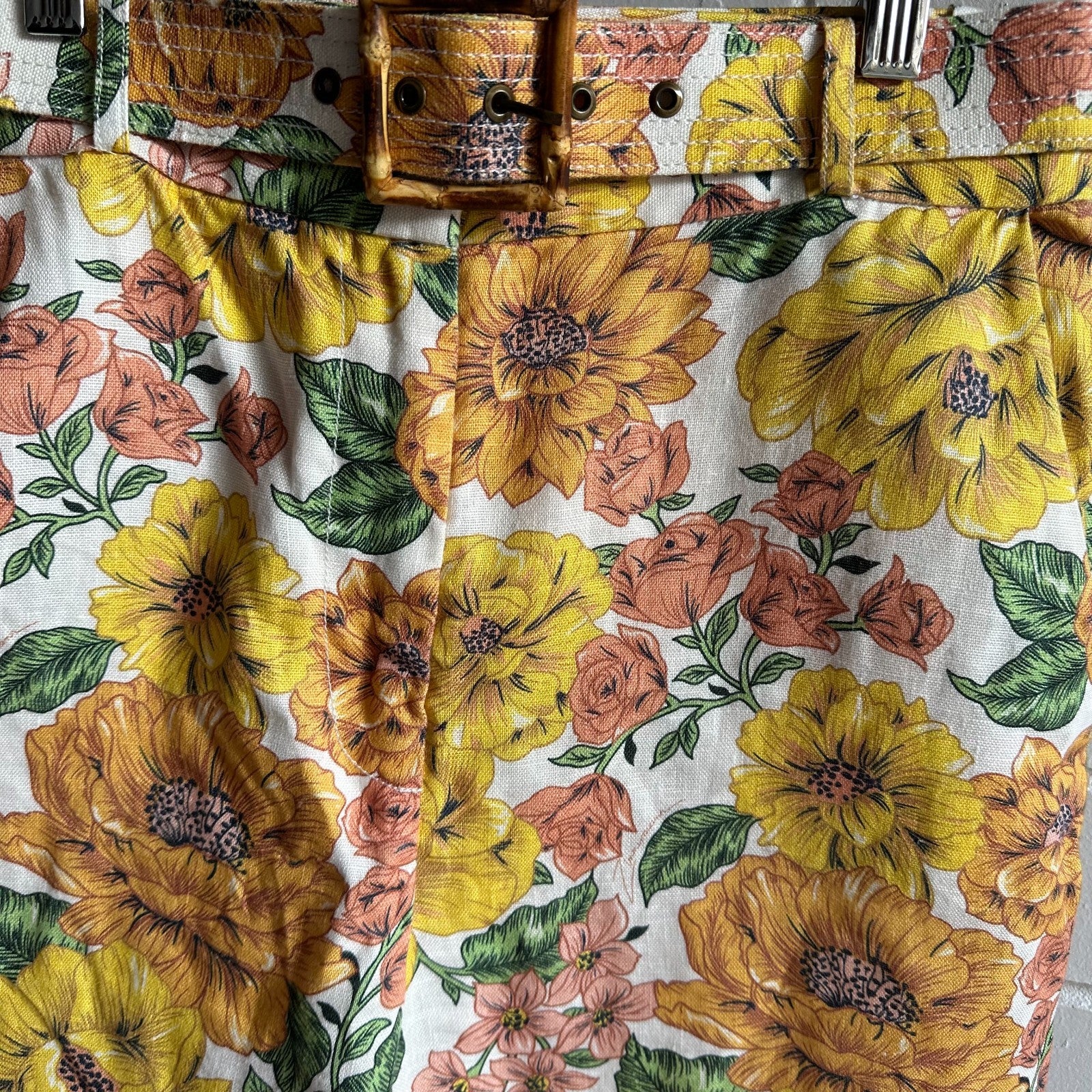 ZIMMERMANN Poppy Frill Sunshine Floral Set Size1 AU8-10 Top + Pant