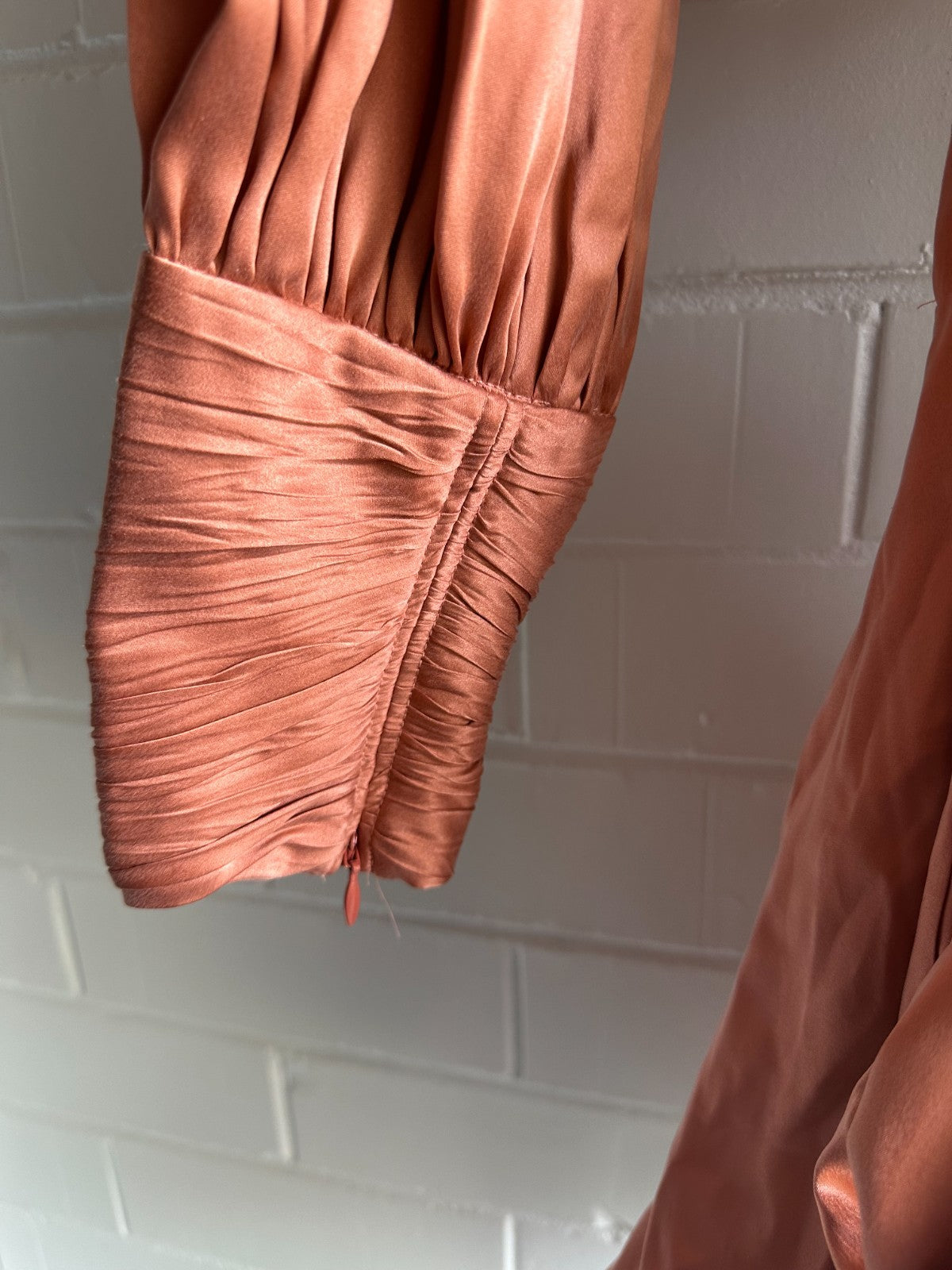 ZIMMERMANN Silk Wrap Mini Dress | Dusty Pink | Size 3 (AU 14) | BNWT