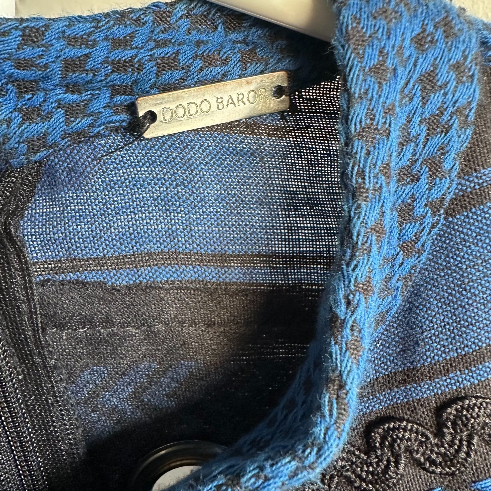 DODO BAR OR TASSEL DRESS Size M AU10 US6 Long sleeve Eyelet and tassel Resort