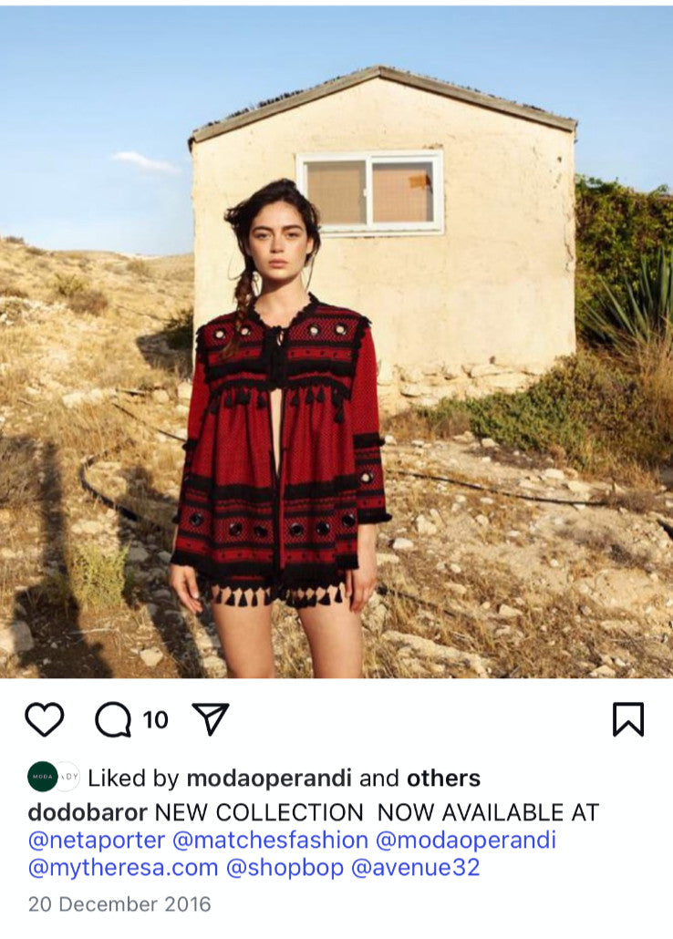 DODO BAR OR TASSEL DRESS Size M AU10 US6 Long sleeve Eyelet and tassel Resort