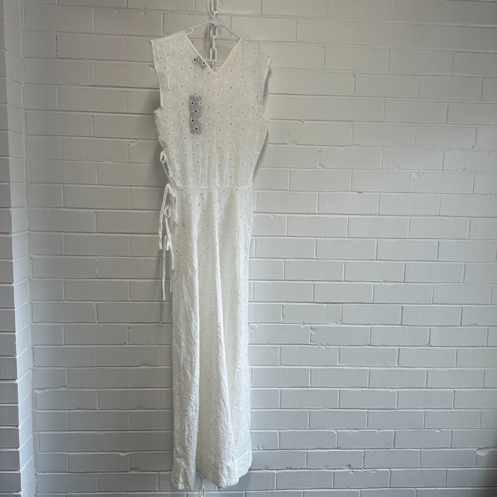 ZANDRA STONE Iris Cotton Maxi Dress Size XS AU6-8 US2-4 BNWT Boho Bridal