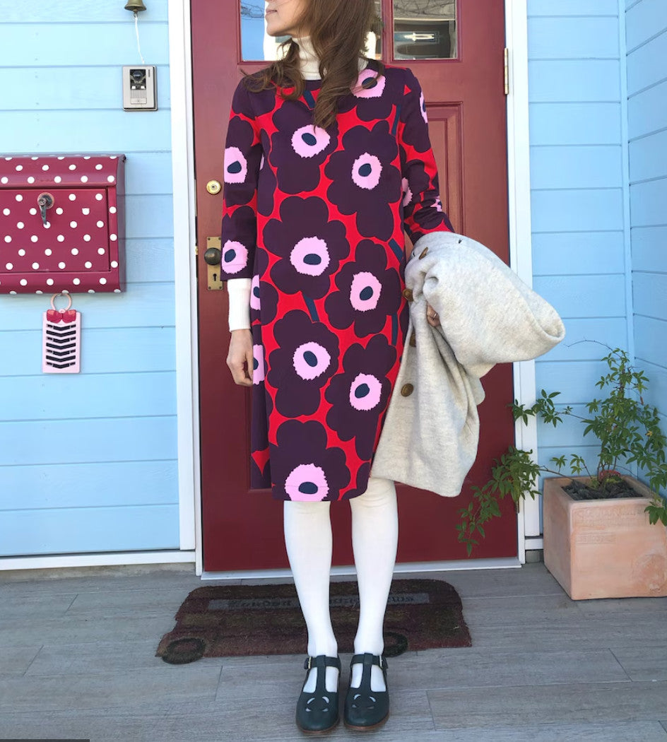 MARIMEKKO x Anthropolgie Unelma Tunic Dress Size38 AU12 US6 Unniko Retro