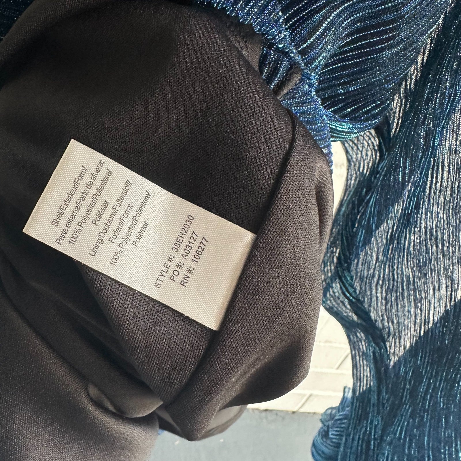 HALE BOB LOS ANGELES Capucine Lurex Crinkle Mesh Top Size XS AU6 US4 Mermaid