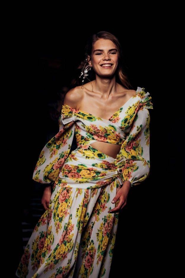 ZIMMERMANN Golden Surfer Midi Dress Size 0 AU8 US4 Vacation, nostalgia RARE