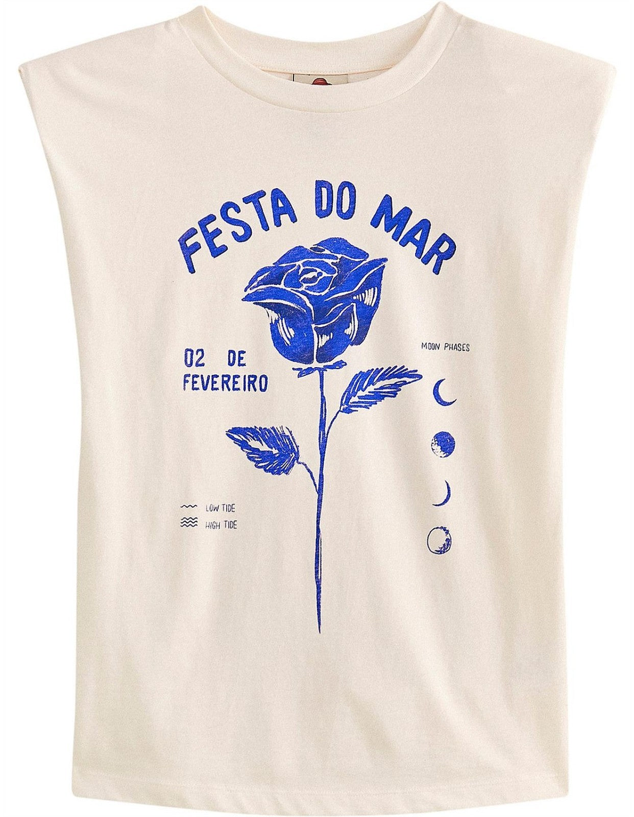 FARM RIO X Alberto Pitta Festa Do Mar Women’s T-shirt Size M AU10 US6 Holiday