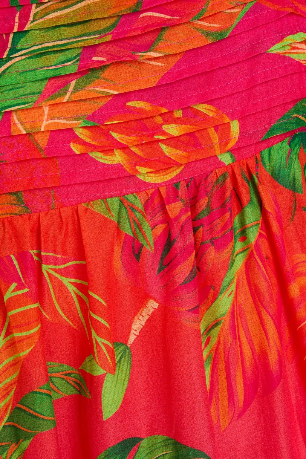 FARM RIO Ombre Forest Maxi Dress L-XL AU14 Colourful Tropical Print Resort BNWT