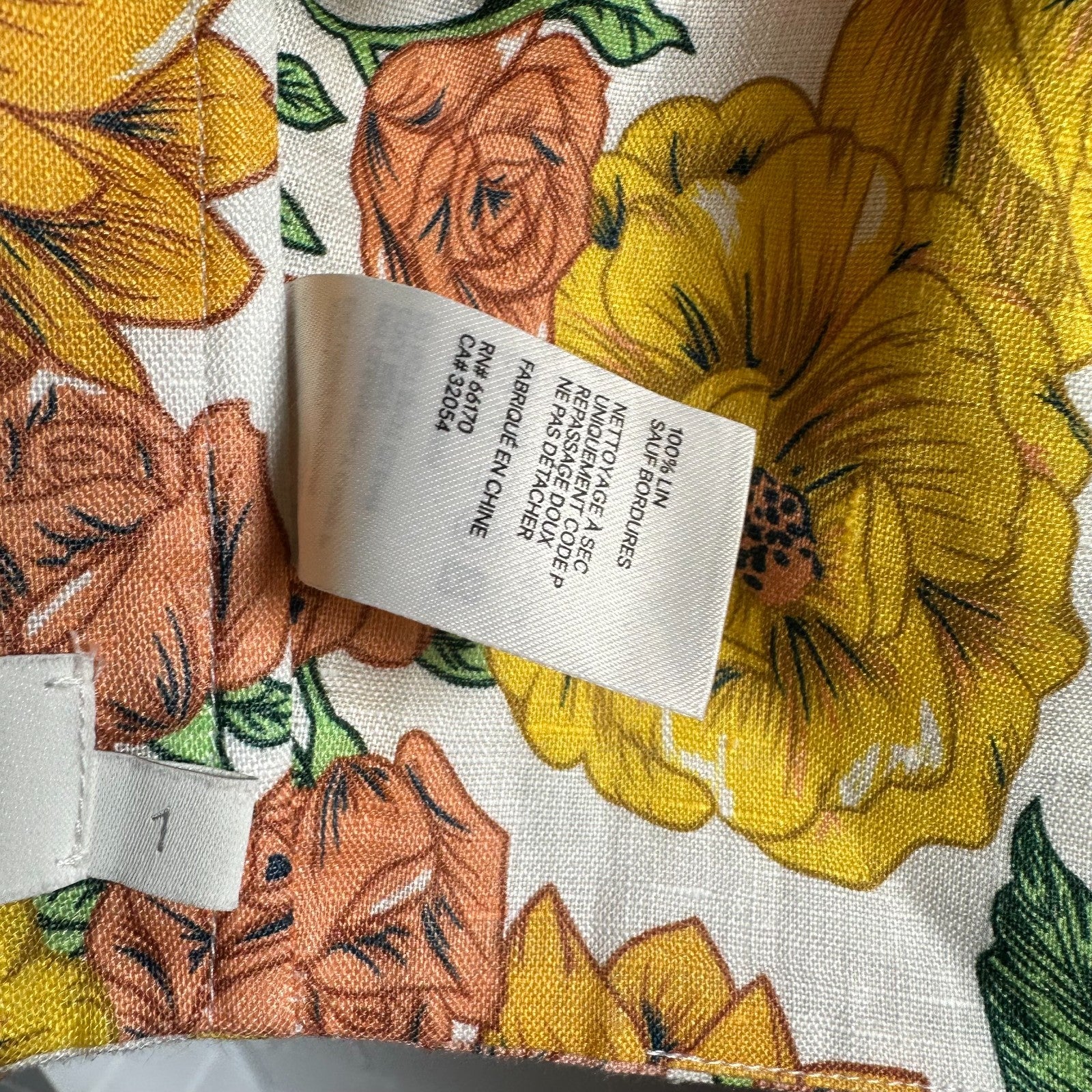 ZIMMERMANN Poppy Frill Sunshine Floral Set Size1 AU8-10  Top + Pant