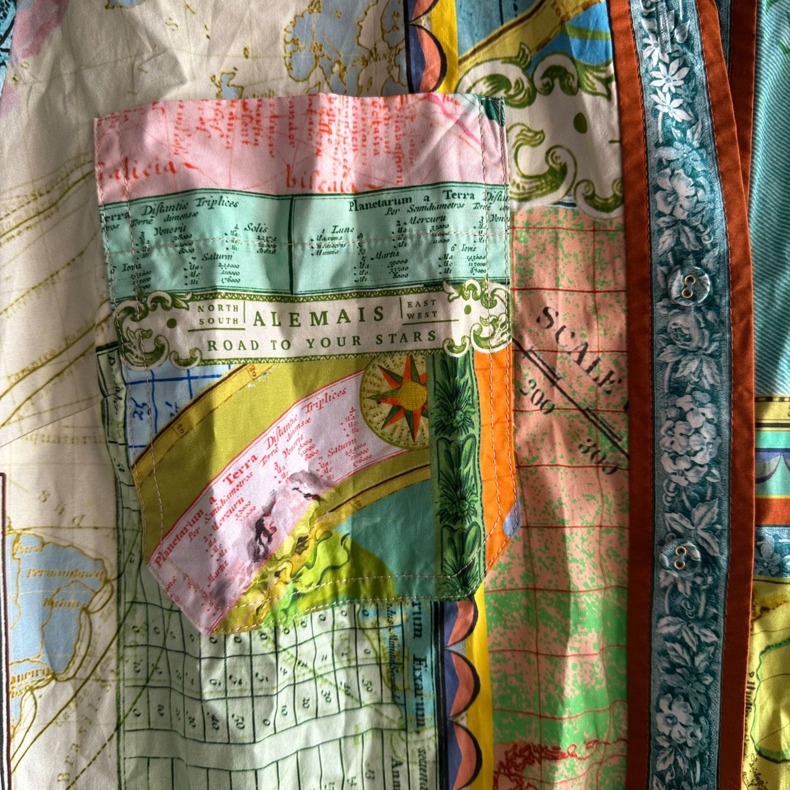 ALEMAIS Atlas Long sleeve Maxi Shirtdress AU10 Organic Cotton