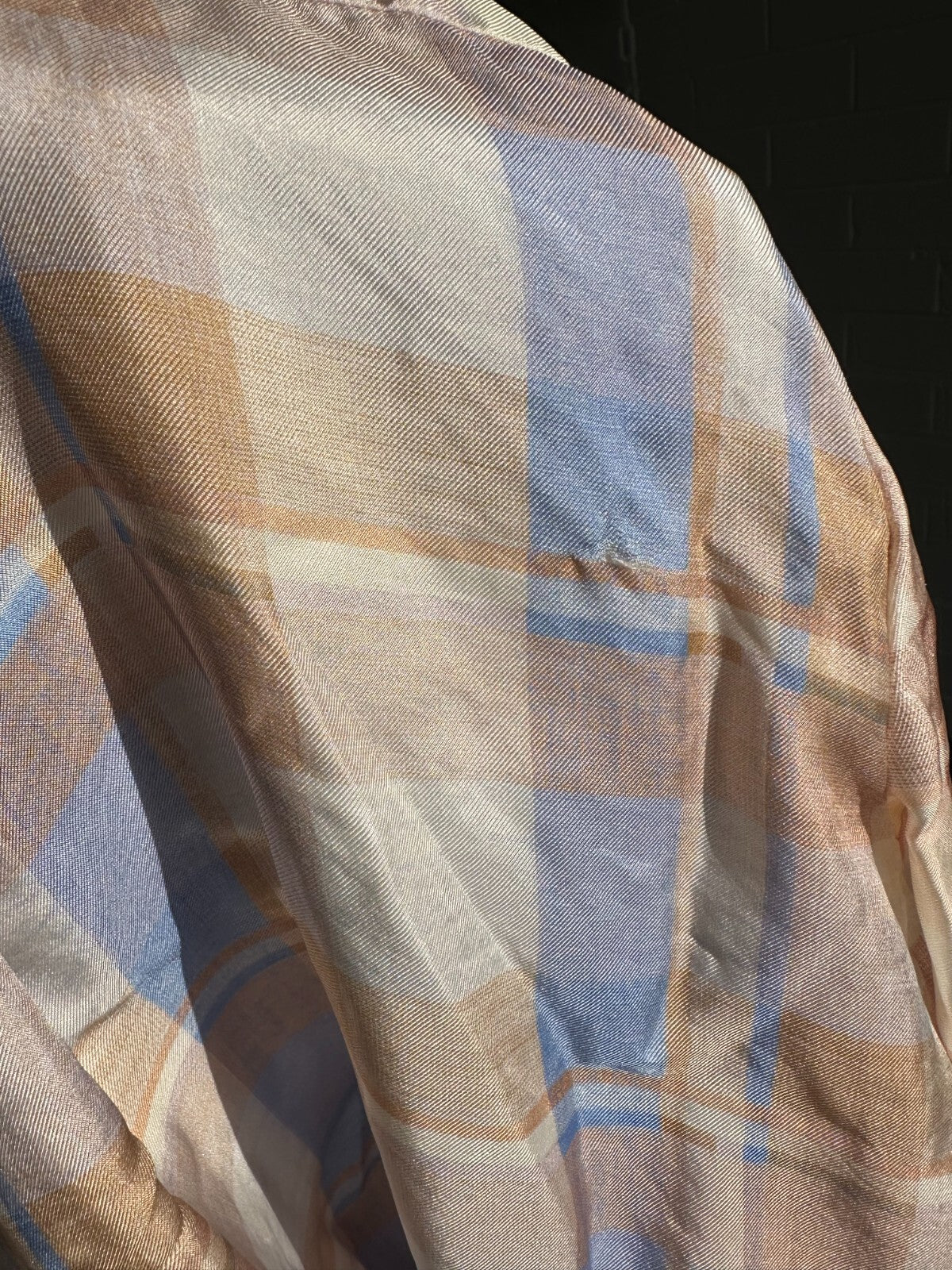 ZIMMERMANN Dancer  Shirt  + Wide leg Pant Size 3 AU14 US10 Colourful Check Silk