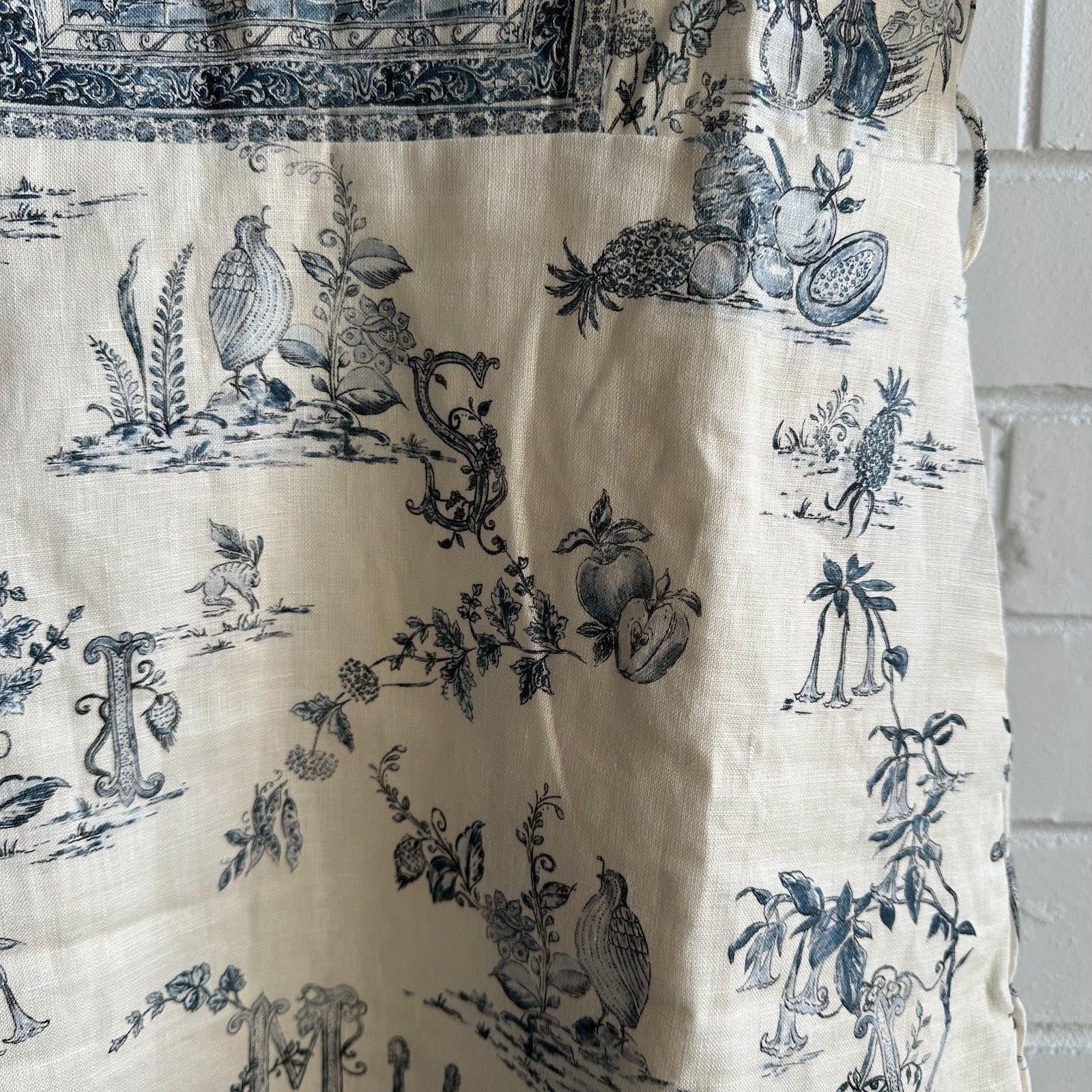 ALEMAIS Casa Linen Mini Shirt Dress AU8 US4 Shift Holiday Coastal