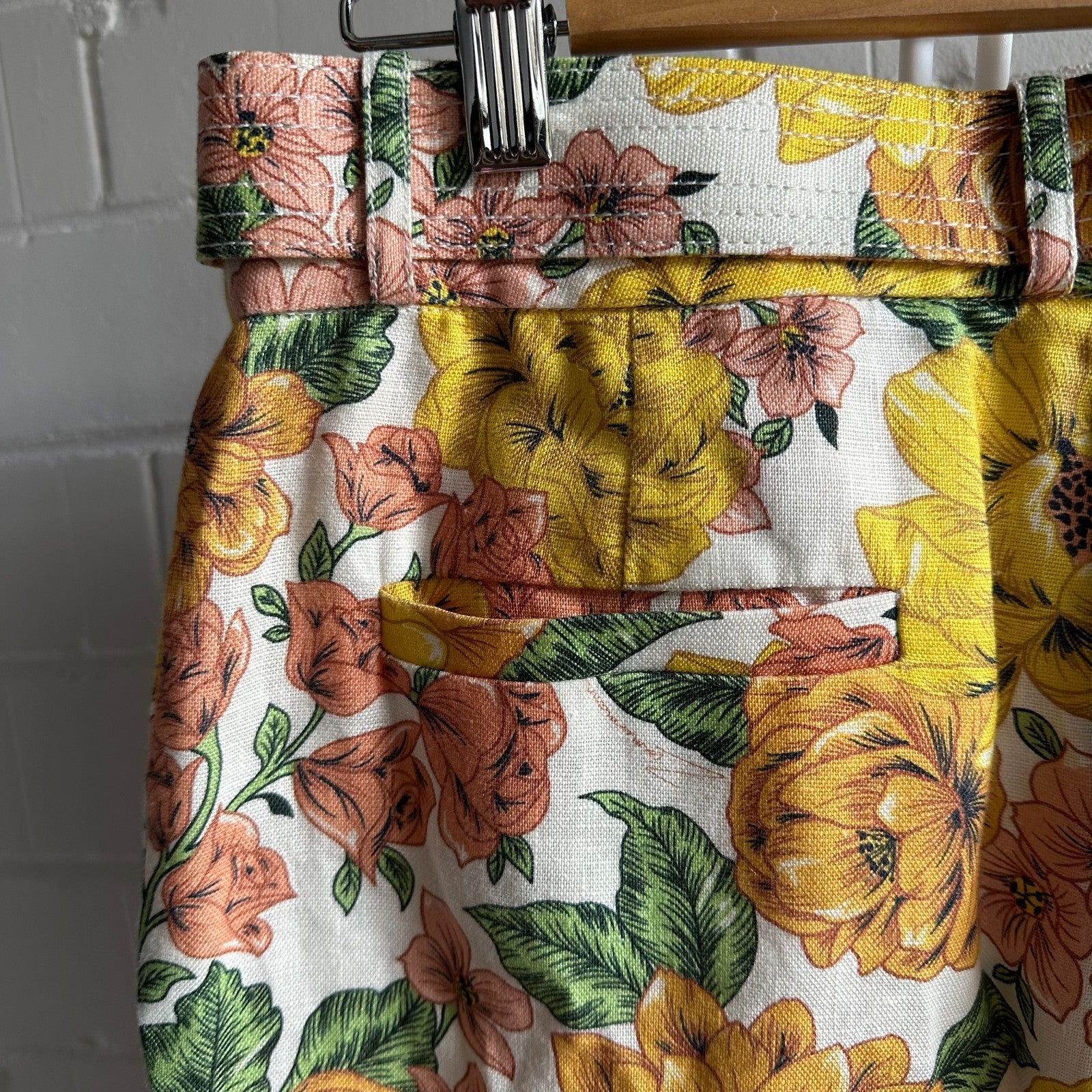 ZIMMERMANN Poppy Frill Sunshine Floral Set Size1 AU8-10  Top + Pant