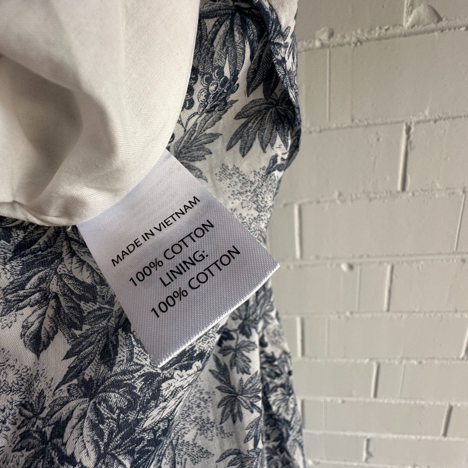 BEC & BRIDGE Arianne Midi Skirt AU12 US8 Toile De jouy porcelain blue ivory