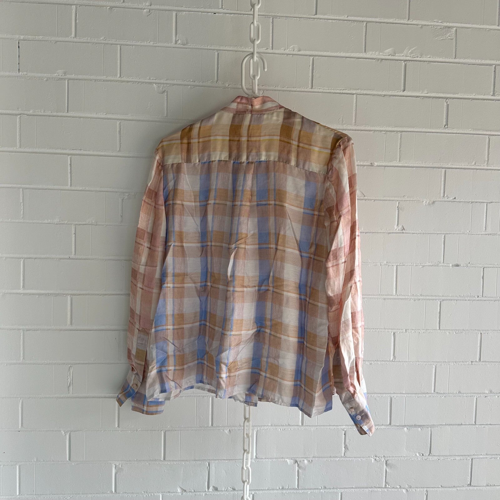 ZIMMERMANN Dancer  Shirt  + Wide leg Pant Size 3 AU14 US10 Colourful Check Silk