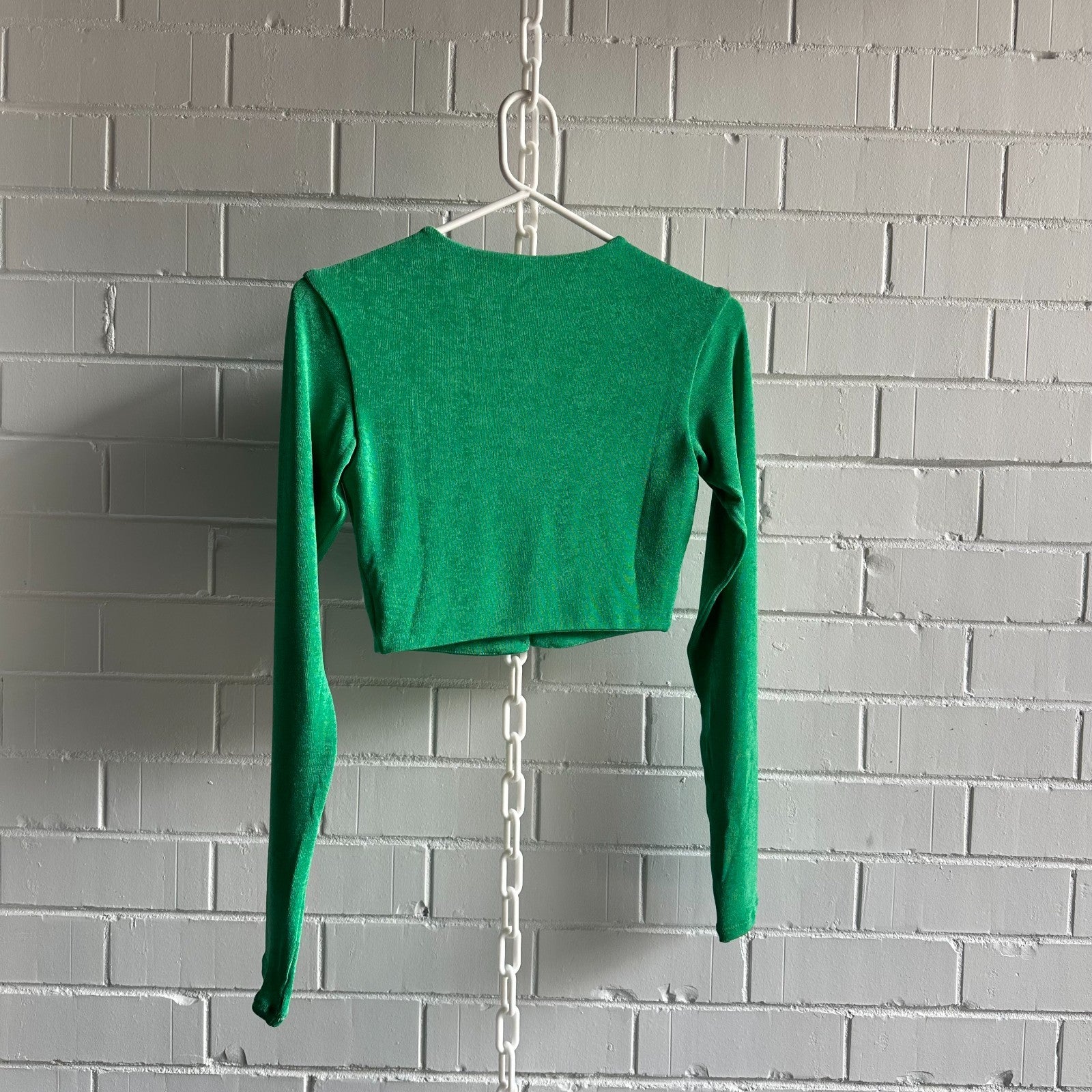 WITH JEAN 'Carie' Juicy Green Cardigan Size XS AU6-8 Long Sleeve Bestseller