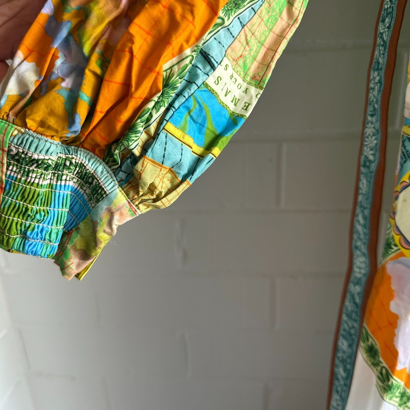 ALEMAIS Atlas Long sleeve Maxi Shirtdress AU10 Organic Cotton