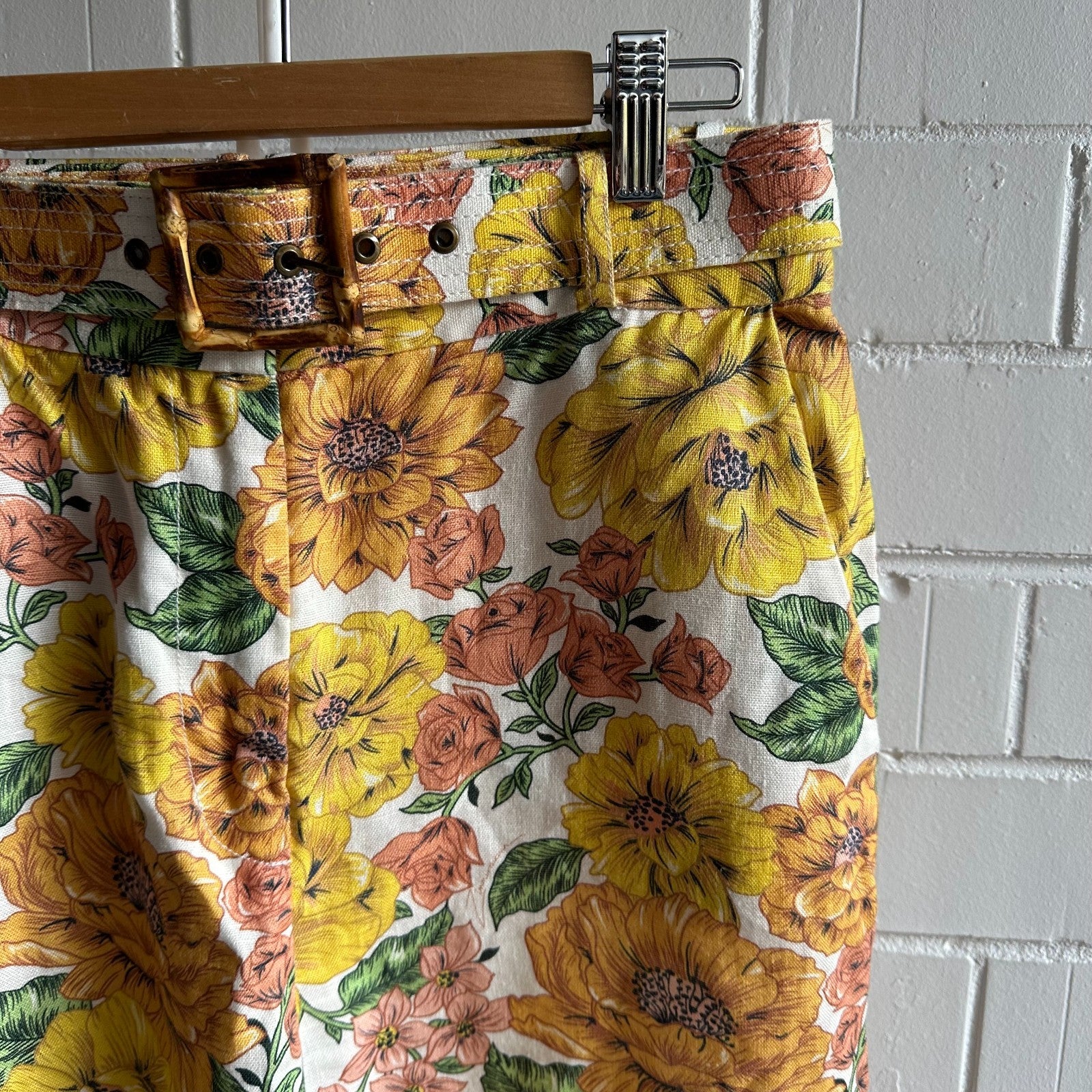 ZIMMERMANN Poppy Frill Sunshine Floral Set Size1 AU8-10  Top + Pant