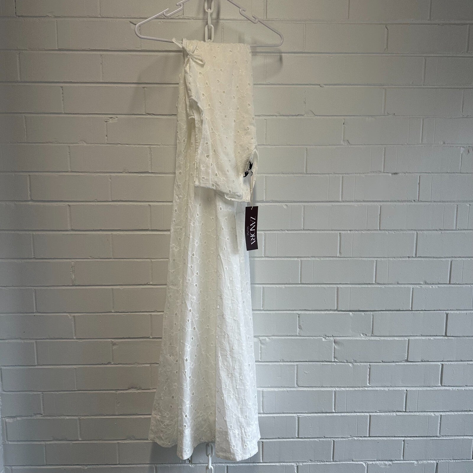 ZANDRA STONE Iris Cotton Maxi Dress Size XS AU6-8 US2-4 BNWT Boho Bridal