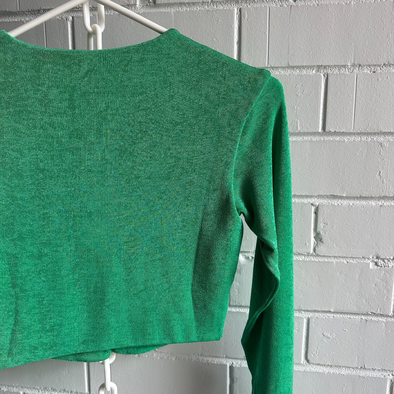 WITH JEAN 'Carie' Juicy Green Cardigan Size XS AU6-8 Long Sleeve Bestseller